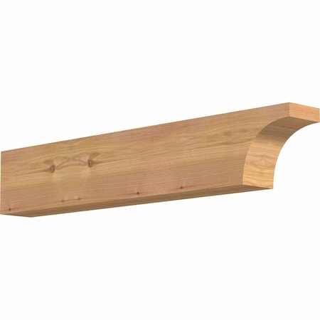 Ekena Millwork Huntington Smooth Rafter Tail, Western Red Cedar, 3 1/2"W x 6"H x 32"L RFT04X06X32HUN00SWR